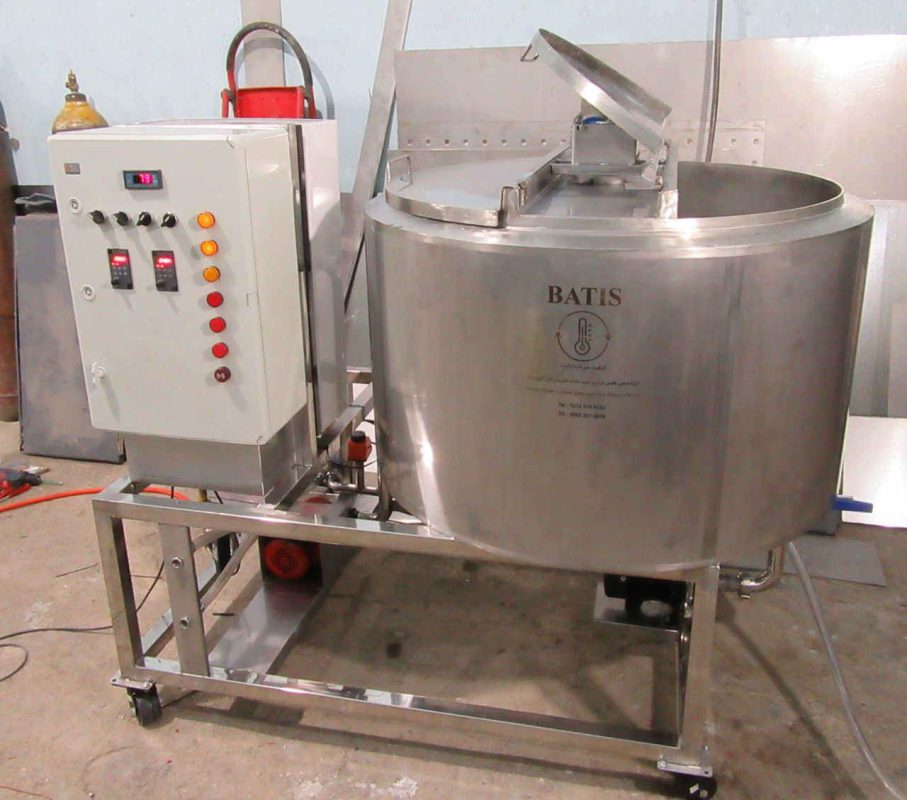 دستگاه پخت شیر 300 لیتری- باتیس برودت