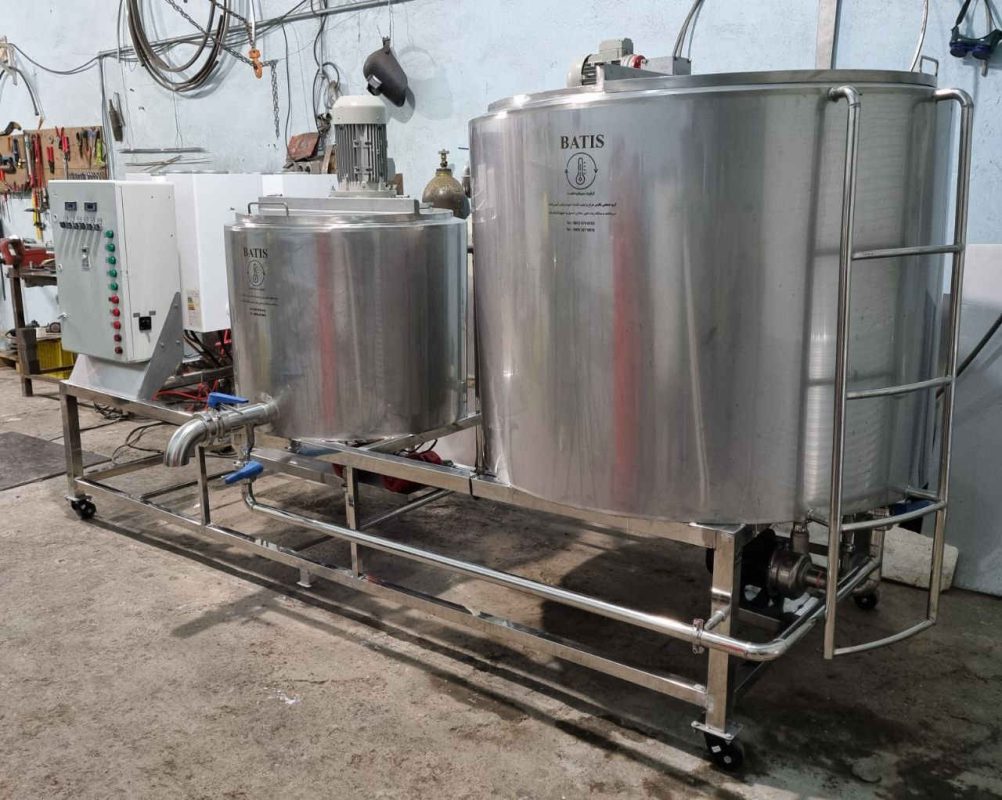 دستگاه پخت شیر- باتیس برودت