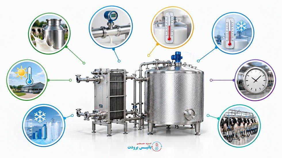 ظرفیت پلیت کولر و آیس بانک را چگونه انتخاب کنیم؟ باتیس برودت 
