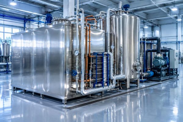 آیس بانک صنعتی برای کارخانه لبنی؛ راهنمای انتخاب ظرفیت-باتیس برودت
